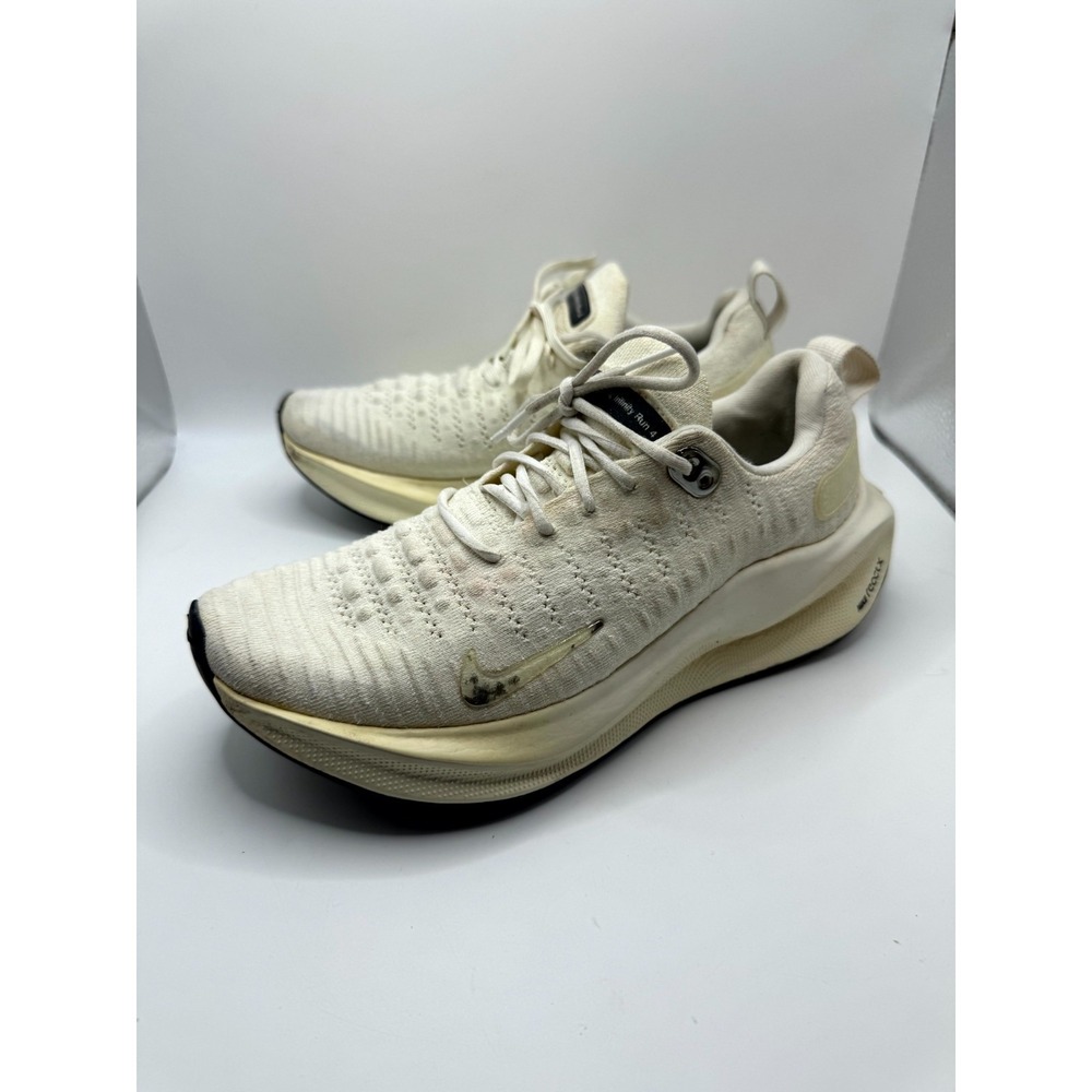Nike ReactX Infinity Run 4 DR2670-104 Womens 6.5 Sneaker White Running Shoes